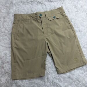 Helly Hansen Chino Shorts Mens Medium Beige OLYMPICS OBS Beige Color Casual